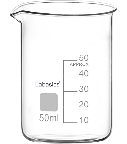 KENZIUM - Set 3 Becher Da 250 Ml + 1 Vetro Orologio In Vetro Borosilicato Per Lab - Foto 3