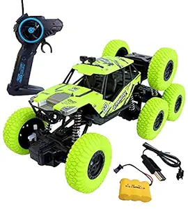 EIRMON Remote Control RC Car 4WD Monster Truck Off-Road 8 Wheels Rock Crawler Climbing Car for Kids Boys