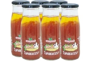 AZALA Tumaca Camporel 240 ml - Pack de 6 | Tomate 100% Natural para Untar con Aceite de Oliva Virgen Extra - Ideal para Pan, Aperitivos y Recetas Mediterráneas