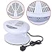 Nail Polish Dryer Fan UK PLUG Infrared Auto Sensor Induction With Warm & Cool Wind For Both Hands And Feet White By Elite99®