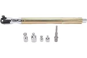 Spärrförlängningsnyckel Heavy Duty Multifunktionell offset slagförlängare 1/2in med adapter för trånga utrymmen Passar standa