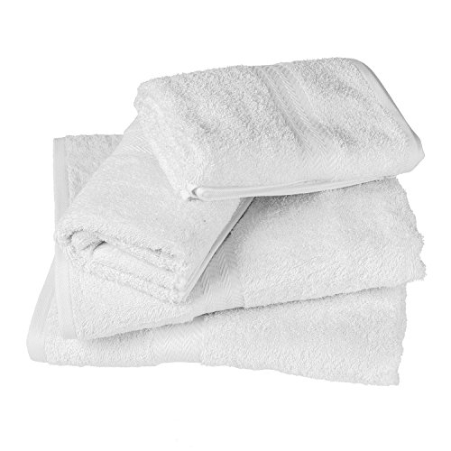 Homescapes White Towel Bale 500 Gsm Combed 100 Egyptian Cotton
