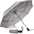 Rylan Automatic Open Travel Umbrella - Wind Vent, Big Size for Men & Women, Windproof & Rainproof