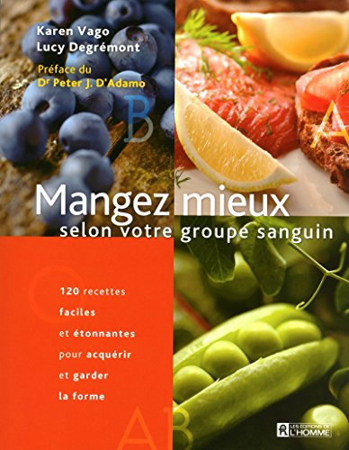 Mangez mieux selon votre groupe sanguin Mangez mieux selon votre groupe sanguin