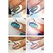 Voberry® Peel Off Liquid Tape Latex Tape Peel Off Base Coat Nail Art Liquid Palisade (Blue)
