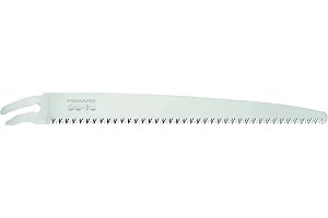 Fiskars Lame droite de rechange pour scies de jardin professionnelles SW240 et SW330, Longueur: 33 cm, Coupe tirante, Acier, SC33, 1020195