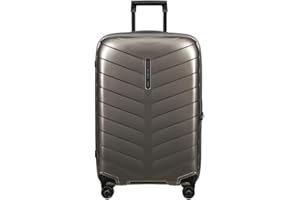 Samsonite Attrix - Spinner M, Valise, 69 cm, 73 L, Brown (Dene)