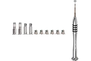 CTBDZ Lot de Vis de Rechange pour Boîtier Inférieur de MacBook Air 13" A1932 A2179 A2337 (Argent)