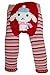 Baby and Toddler Wooly leggings by Dotty Fish girls Red Lily Lamb - 90cm/12-24 months