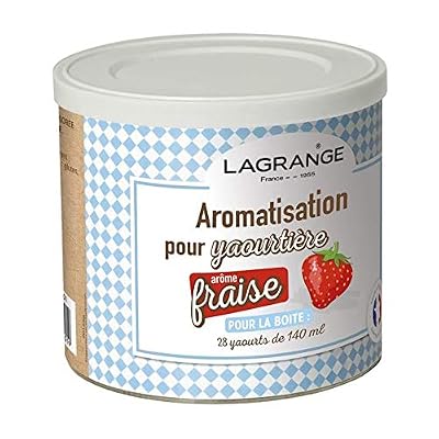 Lagrange - 380320 - Pot de 425g arome fraise pour yaourtière