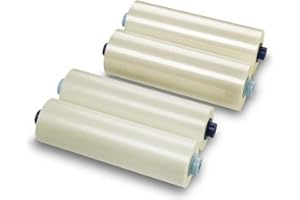GBC 194304 Ezload Laminating Roll Films Gloss Finish (2 Pack) - Cream