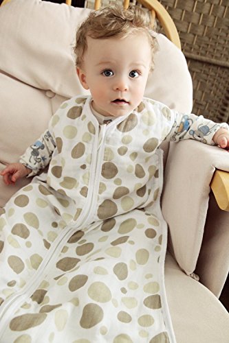 Schlummersack Baby Sommerschlafsack Musselin 0.5 Tog – Circles – erhältlich in verschiedenen Grössen: von Geburt bis 3 Jahre - 3