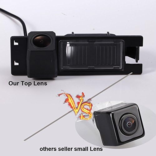 Uni Coba Car HD CCD Rear-View Backup Camera in Number Plate Light 170 ° Wide Angle with Reversing Radar Sensor Parking Aid Standard NTSC, Vehicle Specific Camera Integrated in Number Plate Light for Buick New Lacrosse/Opel (Vauxhall) Astra H Opel/Vauxhall Zafira B/Corsa D/Vectra C/Insignia Haydo M1 MPE Fiat Grande Punto/EPICAL Lova Captiva Cruze Aveo/Vauxhall Signum