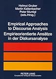 Image de Empirical Approaches to Discourse Analysis- Empirieorientierte Ansätze in der Diskursanal