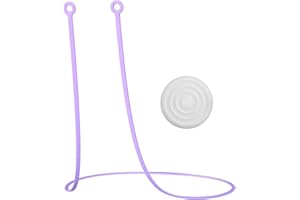 ‎DOB SECHS DOB SECHS Zatyczki do uszu link, sznurek bezpieczeństwa, elastyczny pasek silikonowy, z etui z silikonu, kompatybilne z Loop Quiet/Engage/Experience, (bez zatyczek do uszu), fioletowe