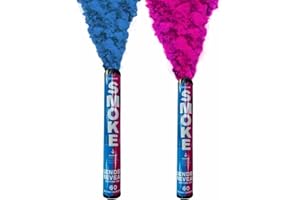 EXCLUSIVE ONLINE Gender Reveal Handheld Smoke Grenades - Easy to use-Perfect for Your Big Announcement (Pink and Blue)