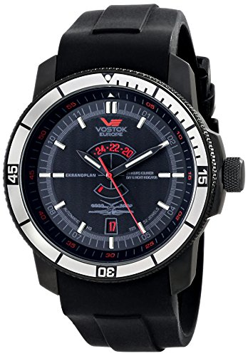 Vostok-Europe Automatik-Herrenuhr Sea Monster Ekranoplan KM 2432.01-5454108