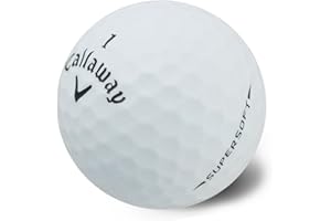 Callaway SUPERSOFT Lake Lot de 24 balles de golf recyclées, qualité perlée/grade A, issues d’excellentes balles de golf
