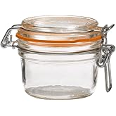Le Parfait Super Terrines Klipsli/Contalı Cam Kavanoz 125 ml (6 Adet)