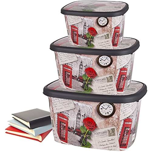 Amazon.co.uk pretty storage boxes with lid