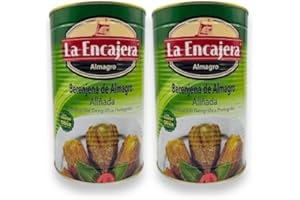 VEMOSA Berenjena Aliñada de Almagro – Elaboración artesanal con vinagre, aceite de oliva y especias tradicionales. Aperitivo gourmet manchego de sabor auténtico. (Pack 2 Latas).