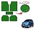 Auto Hub Anti-Slip Car Grass Mat For Maruti Suzuki A-Star - Green RS.1199.00
