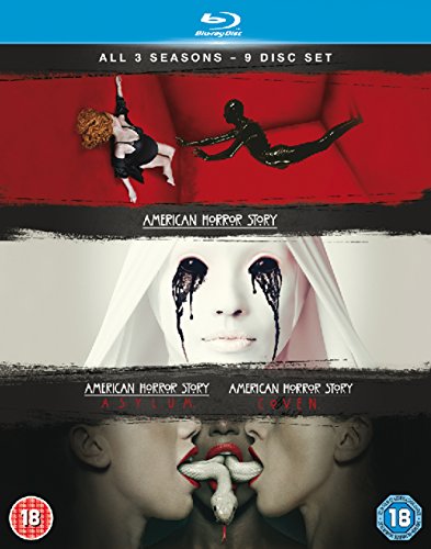 American Horror Story - Series 1-3 - Complete [Edizione: Regno Unito] [Italia] [Blu-ray]