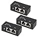 Produktbild WEONE RJ45-Stecker POE-Injektor / Splitter Stromversorgungsmodul für AP-IP-Kamera IP-Telefon (3er-Pack)