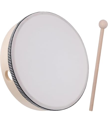 World Rhythm Tambour D'Entraînement 20,3 Cm Avec Sac De Transport - Pad De Batterie Pour Débutants Et Pros