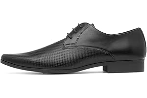 Beckett Mens Black Lace Up Formal Shoe