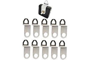 Fopytu Gancio di Movimento 'Orologio in Quarzo, Appendiabiti di Orologio in Metallo di Sostituzione 10 Pezzi, Si Adatta a Tutti I Movimenti di Quarzo Standard