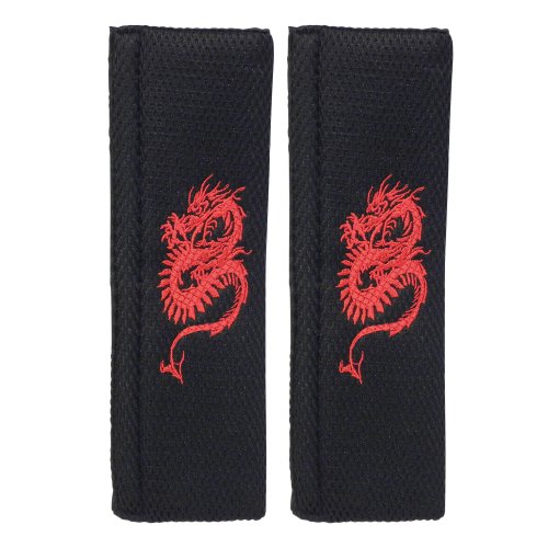 Carpoint 1410035 Gurtpolstersetz 'Drachen', rot