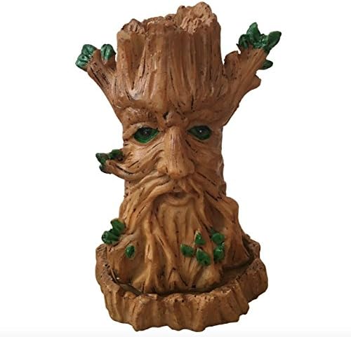 Lisa Parker Green Man Incense Cone Burner Holder Fragrance Hippy Boho
