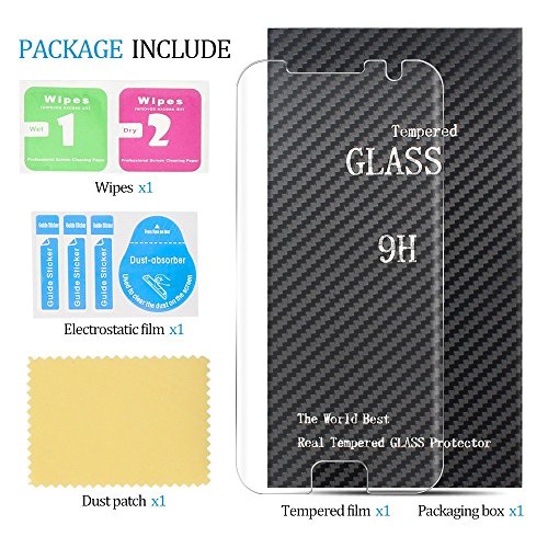  1-Unidades  Protector de Pantalla Galaxy S7 edge  Vanzon Cristal Vidrio Templado Premium Para Samsung Galaxy S7 edge