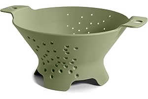 BLIMPLUS Blim Plus - Scolapasta Cosmo M D-Forest Ø 25cm - Scola Pasta Insalata Frutta Design Fori Stellari - Made in Italy