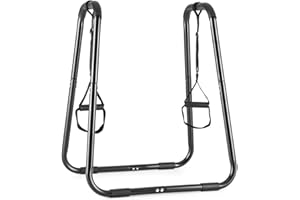 CLOVER FITNESS Station de fond avec poignées pour entraînement en suspension, barre dips et callisthénie CF326