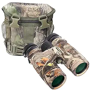 TecTecTec BPRO Bundle Camo Binoculars & BPRO Versatile Bag - HD Professional Binoculars for Bird Watching Travel Sports Whith Phone Mount Strap Carrying Bag