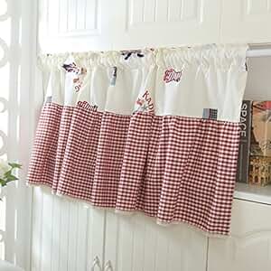 Suchergebnis auf Amazon.de für: gardine kariert: Küche, Haushalt & Wohnen