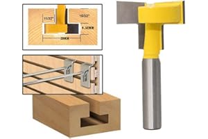 APlus 8mm T-Track Router Forma de T-Slot Router Bits Cut 8mm