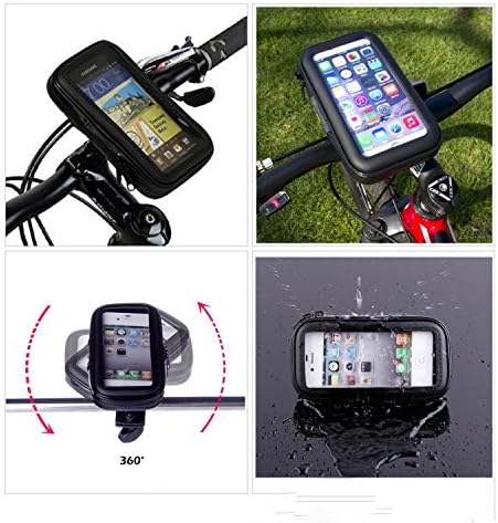 Tsmine Universal Bike Bicycle Handlebar Bag Cell Phone Holder
