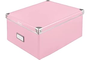 Idena 11010 Förvaringslåda, Rosa, 36 x 28 x 17 cm