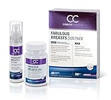 NEW Fabulous Breasts Bust Enhancer Supplement + Enlargement Cream Duo Pack: Double Effectiveness!
