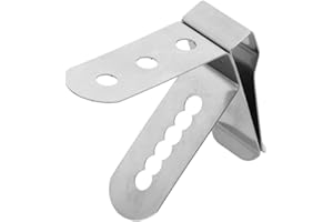 ABOOFAN Clip Para Termómetro De Cocina De Acero Inoxidable 304 Soporte Fijo Para Sonda Termómetro Soporte Para Parrilla Café Fácil De Usar 1.65X1.57X0.59 Pulgadas
