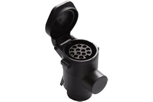 Feuunly 7 auf 13 Polig Anhänger Adapter Stecker, Anhänger Adapter 7 auf 13 Polig 12V, Nach ISO 1724 und ISO 11446, Für Anhänger PKW LKW RV KFZ Wohnwagen