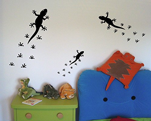 Gecko Wandtattoo Creativ-Set in 5 Größen und 25 Farben (45x31cm mint) - 5