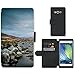 Produktbild PU Leder Wallet Case Folio Schutzhülle // F00003018 Isle of Skye Herbst Cuillins brennen // Samsung Galaxy A7 (not fit S7)