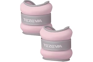 Ikaif Wszechstronny zestaw obciążników na kostki i nadgarstki dla mężczyzn, kobiet i dzieci – wygodne obciążniki do worków z piaskiem na siłownię, fitness, bieganie, spacery