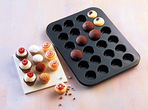 KAISER 24er Mini-Muffinform 38 x 27 cm Creativ sehr gute Antihaftbeschichtung kurze Backzeit für süße und herzhafte Rezepte - 3