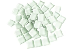 FireAngels Azulejo de mosaico de material artesanal, microvidrio, pequeño mosaico de bricolaje, pasatiempos, niños, hecho a mano, piedra sin cristal, material de manualidades, creatividad, 300 g