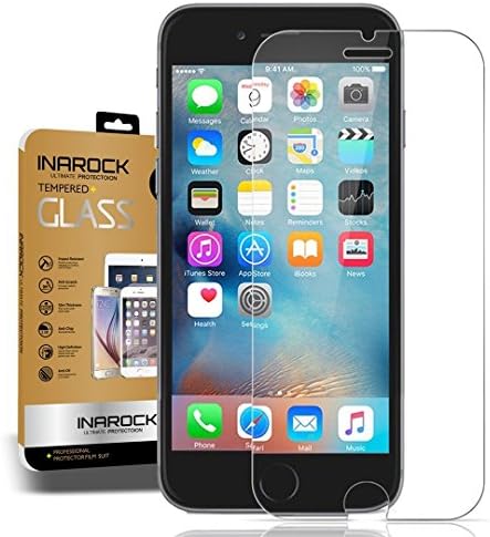 [Lifetime Warranty]InaRock iPhone 6 / 6S Screen Protector. 0.26mm Tempered Glass Screen Protector for Apple iPhone 6 / 6S